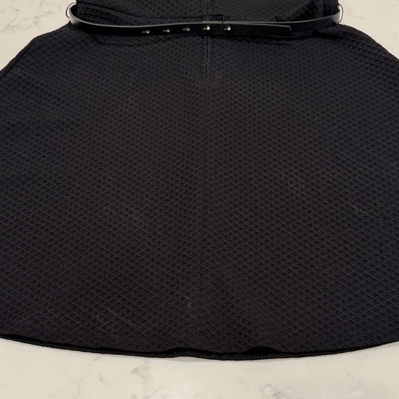 Kids Size 12 Blush by US Angels Black Formal Dress with Belt - Picture 11 of 12